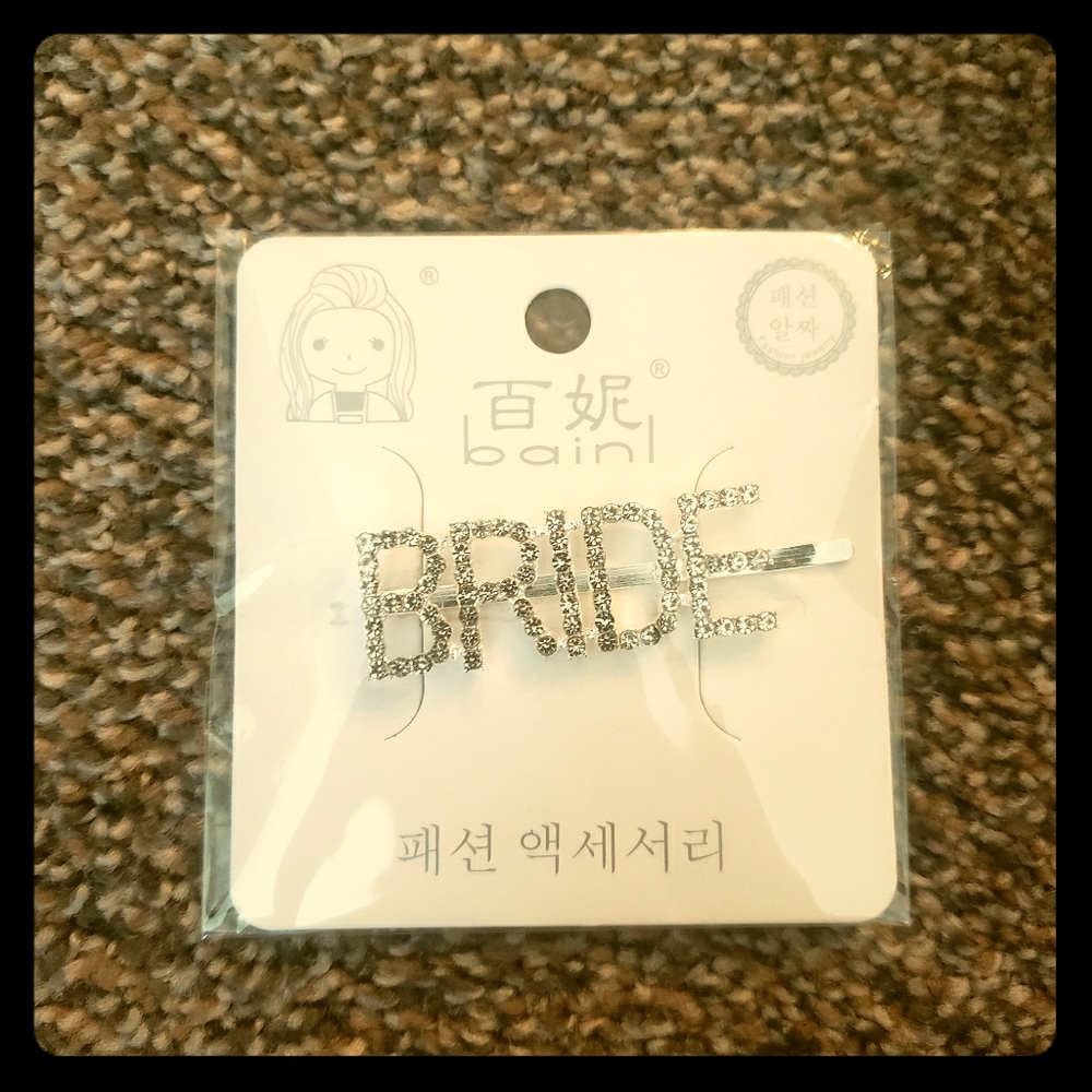 Bride hair pin